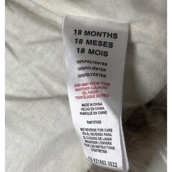 RZ By Rachel Zoe Faux Fur Vest Top Baby Girl Cheetah Soft Size 18M Sleeveless - Picture 5 of 7